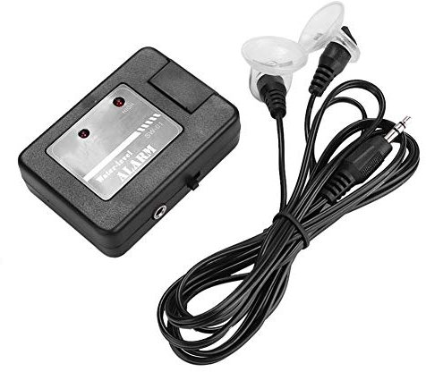 Fish Tank Water Level Alarm High Low Water Level Alarm Water Alarm Detector Sensitive Water Alarm with Probe Splitter Cable