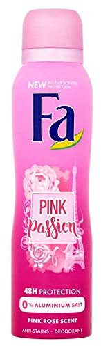 Confezione da 3 deodorante spray da donna Pink Passion, 150 ml