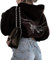 Onsoyours Damen Schmetterling Pulli Sweatshirts Hoodie Sport Langarm Kapuzenpullover Mode Bequem Casual Pulli Mit Kordel Und Taschen A Schwarz XS