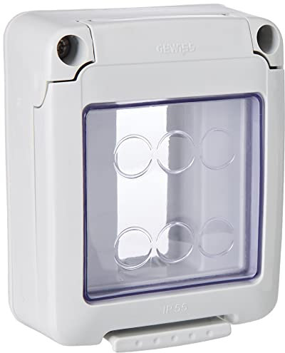 Gewiss Couvercle de Rechange réservoir étanche IP 55 à 1 Place pour série 27 Combi avec vis