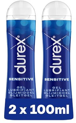 Durex - Lot de 2 Lubrifiants Gel Sensitive - 2x100ml