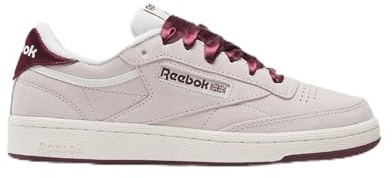 Reebok Femme Club C 85 Basket, Luxegrey Blackcherry Chalk, 37.5 EU