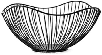 Panier Rangement Fruits Snacks Métalliques Bol Rangement Pain Plat Service Pour Table À Manger Décoration Salon