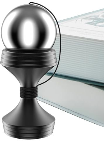 Jouet pour Le Bout des Doigts - Toupie en Métal pour Adultes Anti-Stress - Gadget Sensoriel en Métal pour Coordination Visuelle - Jeu Éducatif Anti-Stress Bureau Voyage