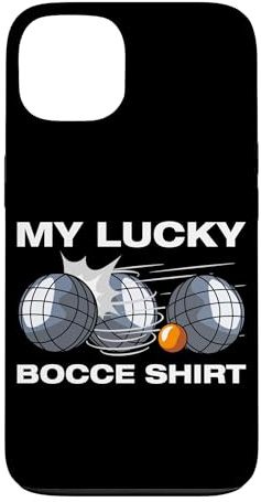Custodia per iPhone 13 My lucky bocce giocatore di bocce Petanque Bocce