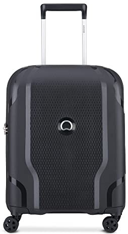 DELSEY Paris - Clavel - Großer starrer, erweiterbarer Koffer - 70x47x30 cm - 84 Liter - M - Schwarz