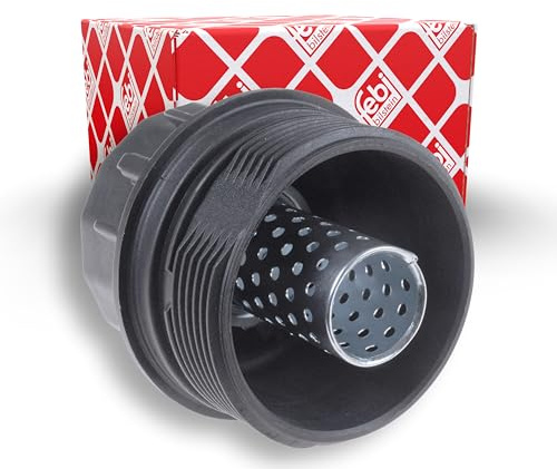 Febi bilstein 109550 Couvercle de filtre à huile, 1 pièce, noir