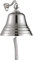 Last Orders Wandmontage, Matitim, Boot, Schule, Abendessen, Empfang, Heimdekoration, Wandbehang, Chrom, Silber, Türglocke, 10,2 cm, 12,7 cm, 15,2 cm, 20,3 cm