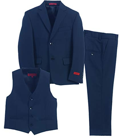 Gioberti Boy's Formal Suit Set, Royal Blue, Size 8