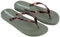 Ipanema Damen Anat Connect Fem Flache Sandale, grün, 37 EU