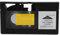 VHS-C-Kassettenadapter, Camcorder-Kassettenadapter, Kompatibel mit S VHS C, S VHS-Kassetten, EIN-Tasten-Steuerung, Nicht Kompatibel mit 8 Mm/MiniDV/für Hi8