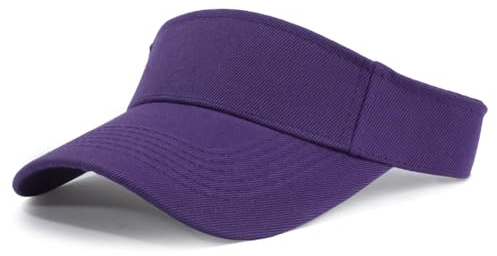 Bakicey sommar solskydd solhatt med stort brätte kvinnor man visir keps keps för utomhus sport strandhatt golf tennis, Djuplila, M
