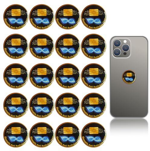 Protection Cell Phone Stickers, 20 pcs, Gold
