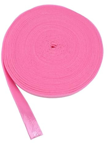 Insulation Edging Strip for Underfloor Heating System, 20M Length 10cm Width, EPE Material, Pink - Compatible with Floor Screed Expansion Control