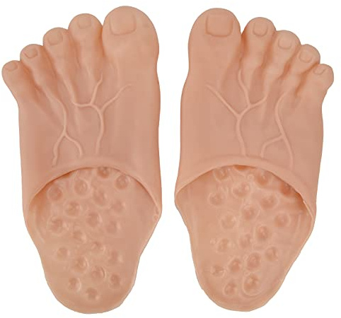 Yabound Chaussons pour pieds nus amusants pantoufles jumbo pour cosplay, Halloween, cosplay, accessoires de fête