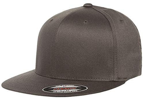 Flexfit Men's On Field Pro-Baseball Cap, Dark Grey, Large-X-Large