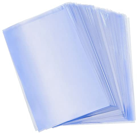 eMagTech 300 Pz Sacchetti Termoretraibili Sacchetti Termoretraibili Trasparenti Pellicola Da Imballaggio In Pvc Per Imballaggio Sapone Candela Piccolo Regalo Piccoli Telecomandi 15x10 Cm