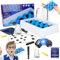 Tisch-Magnetspiel, Magnetisches Schachspie, Magnet Spiel, Puzzle Checkers Spiel, Schachbrett Magnetisch, Magnetic Chess Game, Brettspiele, Tragbares Schachbrett-Party Für Familientreffen