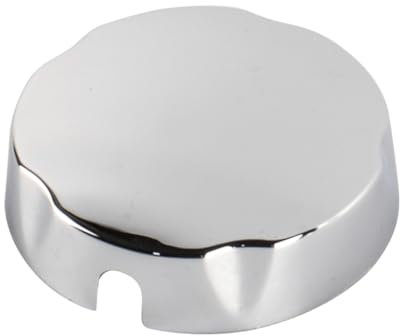 VOANZO Bouton Rotatif de vidange de Baignoire Bouton de Couvercle de trop-Plein en Plastique chromé Accessoires de vidange de Baignoire pour Le Drainage de la Baignoire et Le contrôle du trop-Plein