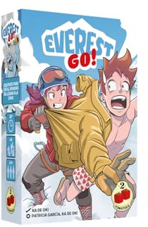 2Tomatoes Games | Everest Go! | Juego de Cartas Familiar de Aventura y Estrategia | Conquista la Cima Más Alta del Mundo | Partidas Rápidas 15 Min | 2-4 Jugadores | Multilingüe