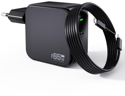 Cargador Portátil USB C 65W para ASUS Zenbook 14 S14 A14 S16/14 15 OLED