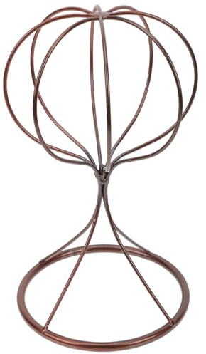 ORFOFE Modern Fristående Hattställ Skrivbord och Hattdisplayställ med Kupolformad Design för Skyltfönster och Hem Stabilt och Skonsamt Hattställ för Hattförvaring och Visning