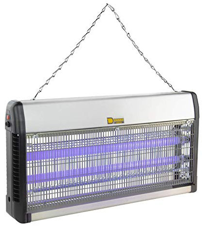 DEMA Insektenvernichter 40 W – Insektenlampe, Insektenfalle, Insektenkiller, Fliegenfalle – effizient, langlebig, sicher – für Haus, Terrasse, Garten, Balkon, Küche, Innen- & Außenbereich