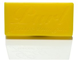 Purl - Yellow, 1lb Wax Brick - Warm Spring Ski and Snowboard Wax - High Humidity Wax - Non Toxic - No Fluoros - for Snowboards & Skis