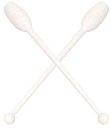 AND TREND Mazas Gimnasia Ritmica Junior Blanco 35 cm, Extra Large