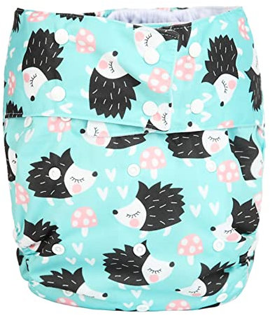 MAXSMLZT Teen Adult Stoffwindel Auslaufsichere Unterhose Windel für Frauen Inkontinenz Windeln für Erwachsene aus Stoff für Männer Wiederverwendbare Stoffwindeln für Erwachsene,E