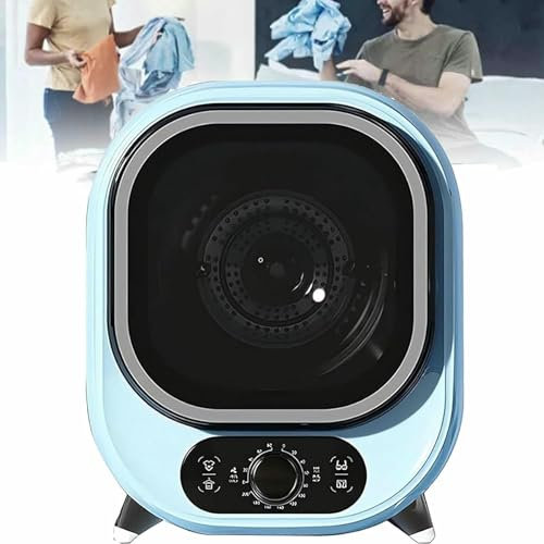 VYUJHNBG Asciugatrice a condensazione Portatile, Piccola asciugatrice ventilata, Mini asciugatrice compatta, per Uso a Parete o da banco