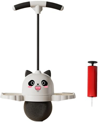 Jumper Stick de niños con mango no deslizante: juguetes de salto equilibrados para interior y exterior | Desarrolla habilidades motoras y equilibrio entre los niños, incluida una bomba de aire