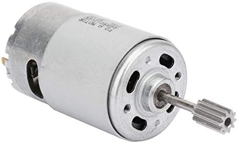 Eminchu Micromotor RS550 de Alta Velocidad, Gran Potencia para Coche de Juguete Eléctrico, Motocicleta, Compacto, Ligero, de bajo Ruido, Rendimiento Estable para Niños, Hecho de Material de Primera