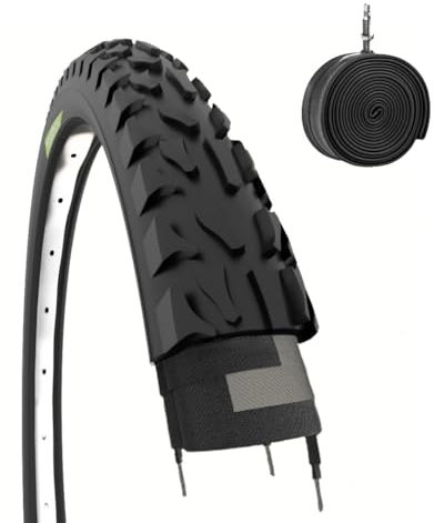 1 cubierta 20 x 2.00 (50 – 406) + cámara neumática tachada para bicicleta MTB BMX bicicleta de 20 pulgadas para niños neumáticos City Bike