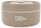 Food Thermo, 304 Stainless Steel Double Layer Soup Container Portable Round Shape Insulated Lunch Food Jar Wide Mouth Bento Box 420ml for Work, School, Outdoor Dining(Insulated-Coffee)