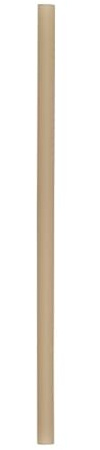 Monouso | 100 Pajitas de Caña de Azúcar, 15cm, Ø6mm, Color Natural, Compostables, Bebidas Frías y Calientes, Smoothies, Granizados, Eco-Friendly