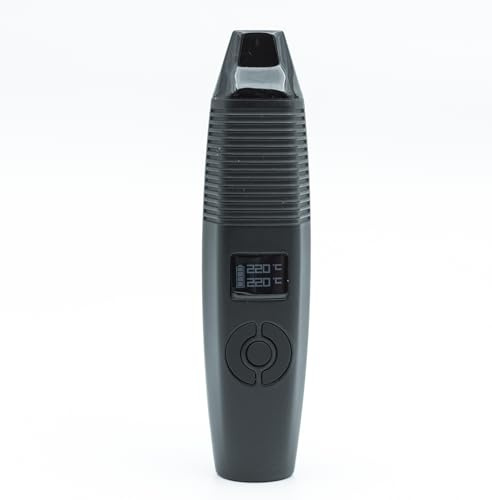 CRATER Deluxe NEO Torrörtsvaporizer – Dry Herb Vaporizer med 3200 mAh Batteri, USB-C Laddning och Temperaturkontroll