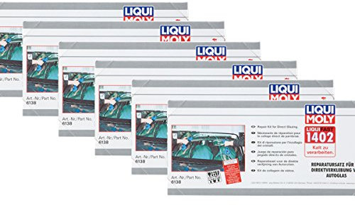 Liqui Moly 6X 6138 Liquifast 1402 (Kartuschen-Set) Scheibenkleber 1St