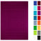 Lashuma Badezimmermatte Maschinenwaschbar 50x70 cm schnelltrocknend, Linz Violett - Orchidee