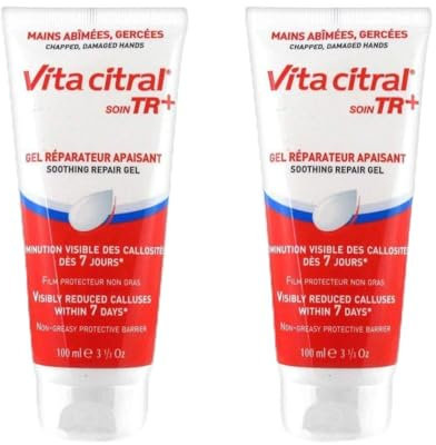 Vita Citral Soin TR+ Gel Réparateur Apaisant 100 ml Lot de 2 tubes
