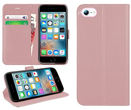 For iPhone SE 2022/SE 2020/8/7 Case Flip Wallet [Card Holder]