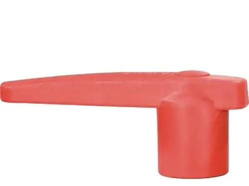cyclingcolors Poignée de levier rallongé plastique rouge pour série Arag 455 Vannes à billes Robinet Tuyauterie Plomberie Outils