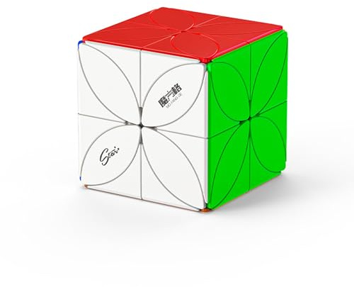 4-Blatt Kleeblatt Würfel Lernspielzeug für Kinder Speed Cube Denksportaufgaben Verbessert
