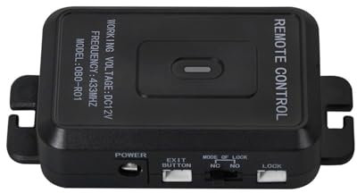 ferme-porte Automatique, Kit de système de contrôleur d'accès sans fil télécommande ouvre-porte serrure électrique domestique(Kit1 No Lock Exit)