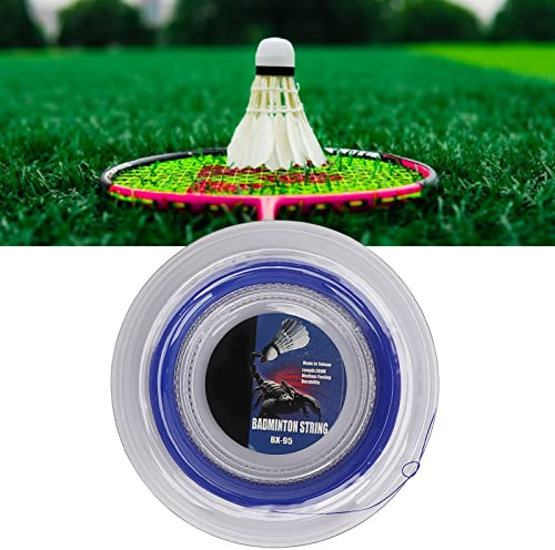 ZenithAur Línea de Repuesto de Raqueta Duradera con 0,7 mm de diámetro para Entrenamiento de bádminton, Proporciona una Excelente Elasticidad, Cuerda elástica para Raqueta de (Azul)