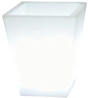 HENYGEN Luz LED alimentada por energía solar para decoración de jardín, lámpara de macetas al aire libre con sensores, luz solar para macetas
