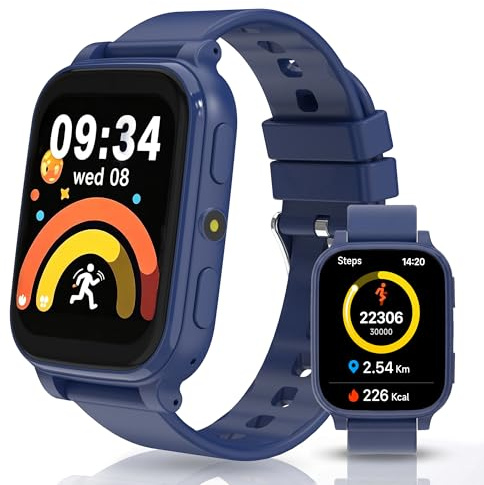 Montre Connectée Enfant Fitness Sans Téléphone Podomètre Suivi Sommeil IP68