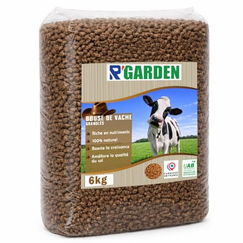Granulés de Bouse de Vache – Fertilisant Écologique Made in France (6KG)