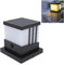 Topyond Solar Pfostenleuchte,Zaunpfosten-Solarleuchten, wasserdichte Solar-Pfostenkappenleuchte,LED-Laternenpfahllicht 14x14x14cm,3 Farbtemperaturen Für Die Dekoration von Innenhöfen Und Landschaften