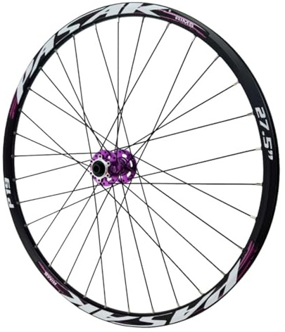 GEIRONV 24 26 27.5 29 Inch Bicycle Front/Rear Wheel, Aluminum Alloy Disc Brake 32 Holes Double Wall Rims 7-12 Speeds Mountain Bike Wheel(Front wheel,29inch)